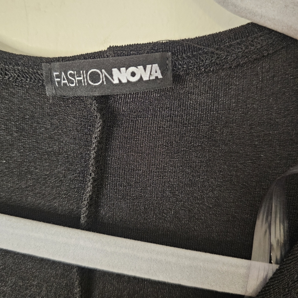 Elegant Fashion Nova Black Dress - Picture 5 of 9